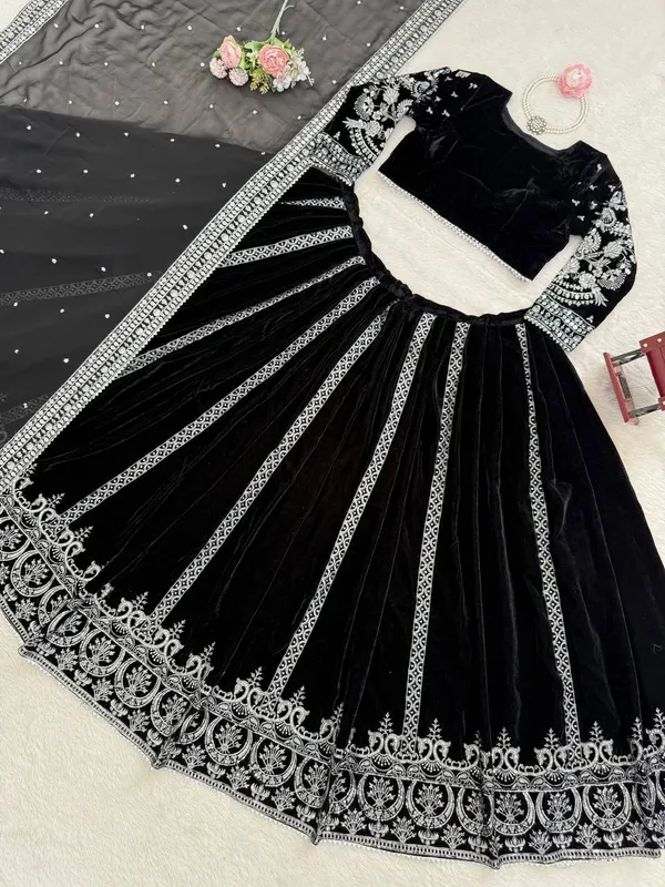 Black_Premium_Synthetic_Lehenga_Choli_For_Women