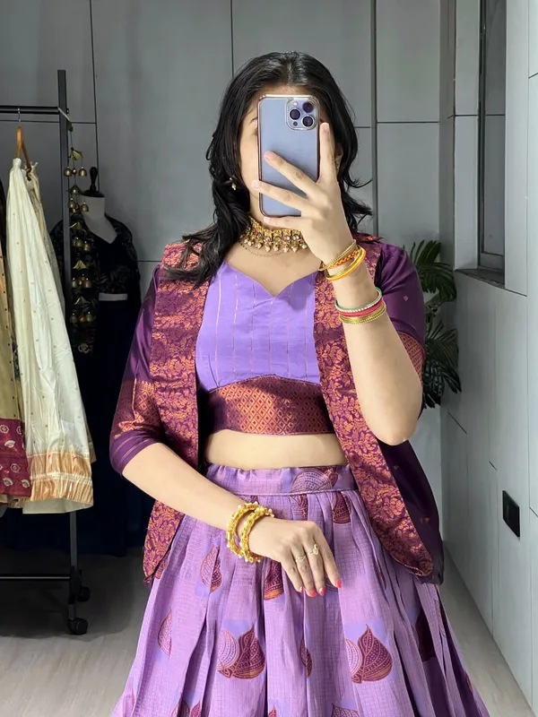 Wine_Premium_Synthetic_Lehenga_Choli_For_Women