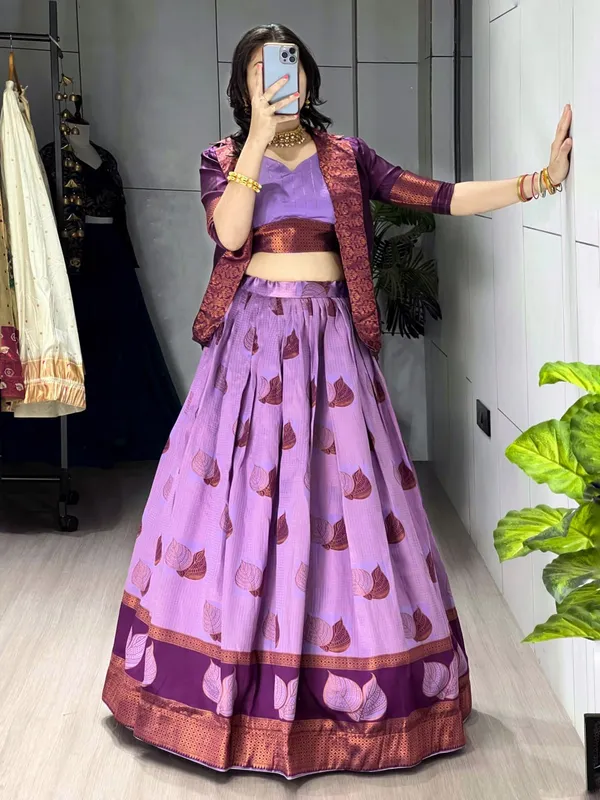 Wine_Premium_Synthetic_Lehenga_Choli_For_Women