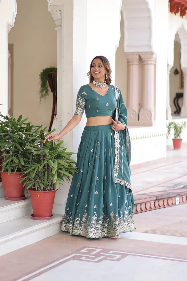 Blue_Net_Lehenga_Choli_For_Women