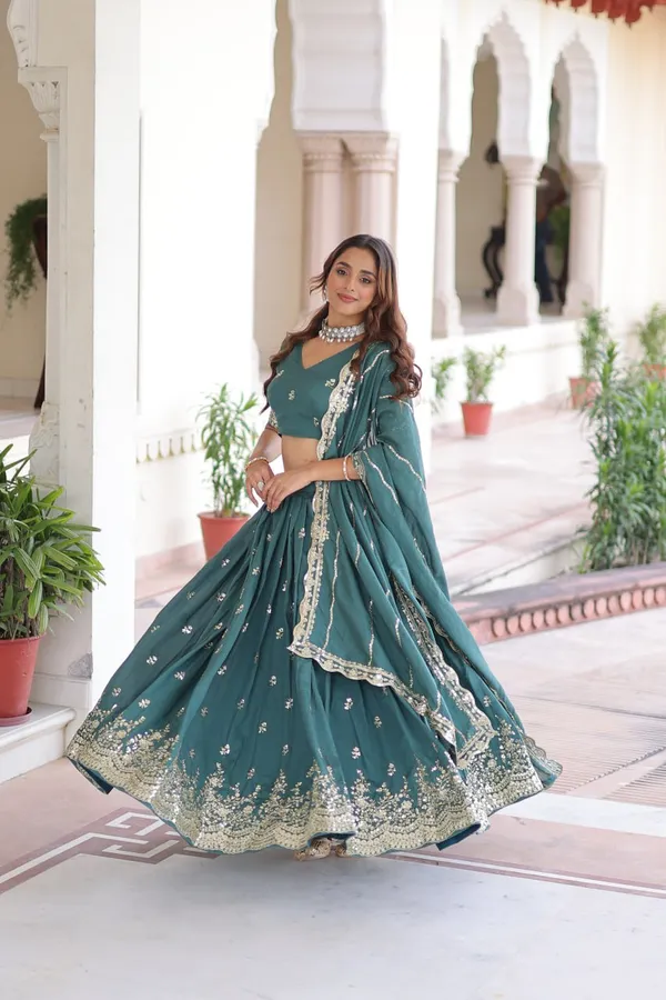 Blue_Net_Lehenga_Choli_For_Women