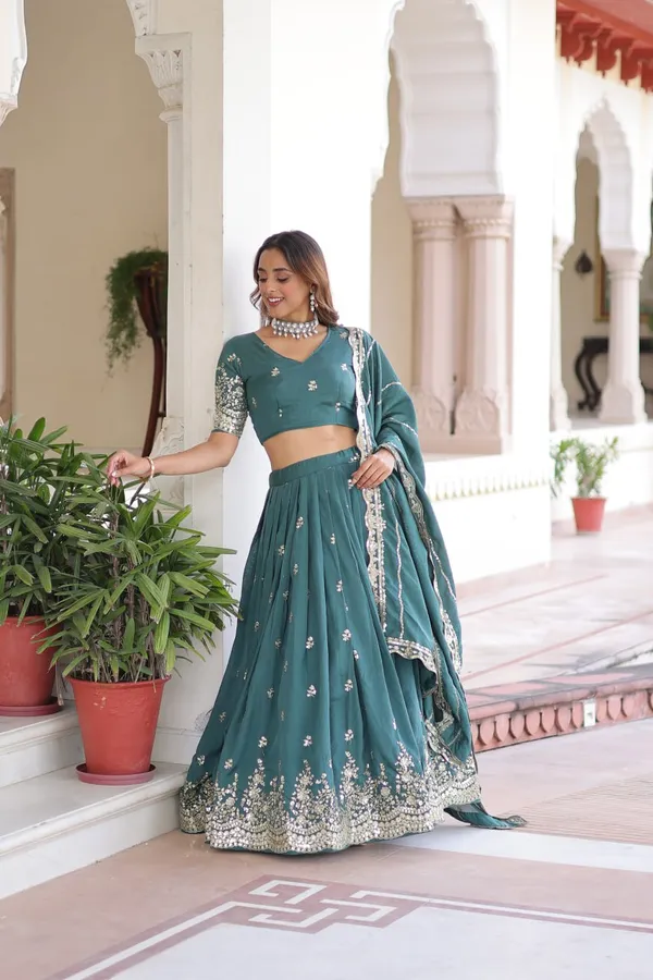Blue_Net_Lehenga_Choli_For_Women