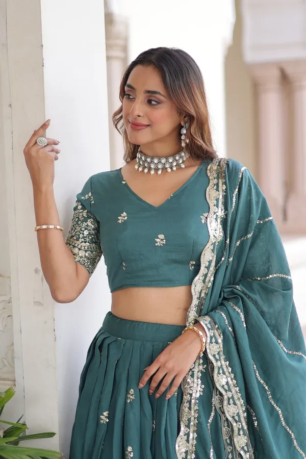Blue_Net_Lehenga_Choli_For_Women