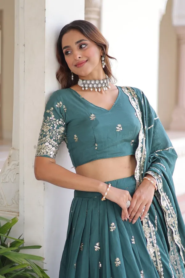 Blue_Net_Lehenga_Choli_For_Women