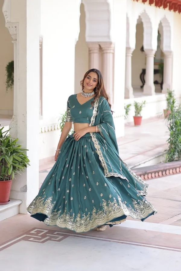 Blue_Net_Lehenga_Choli_For_Women