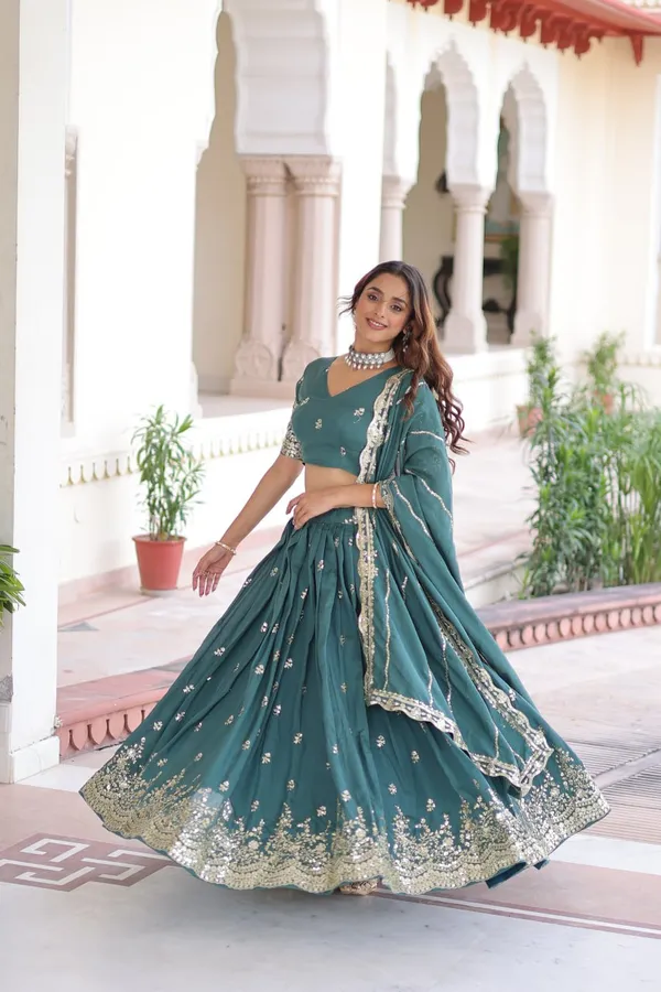 Blue_Net_Lehenga_Choli_For_Women