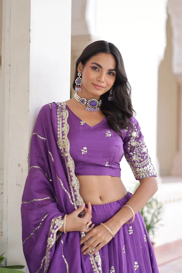 Purple_Net_Lehenga_Choli_For_Women