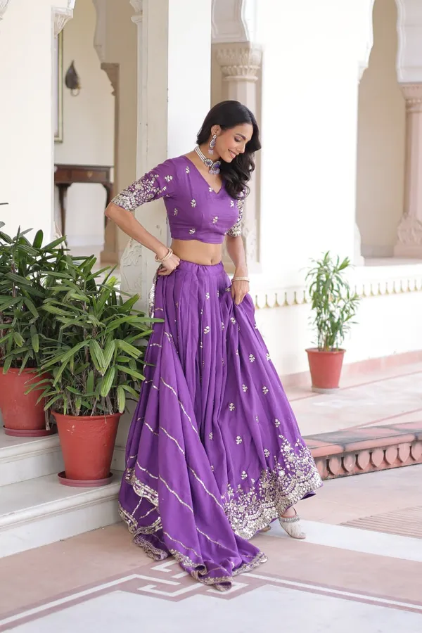 Purple_Net_Lehenga_Choli_For_Women