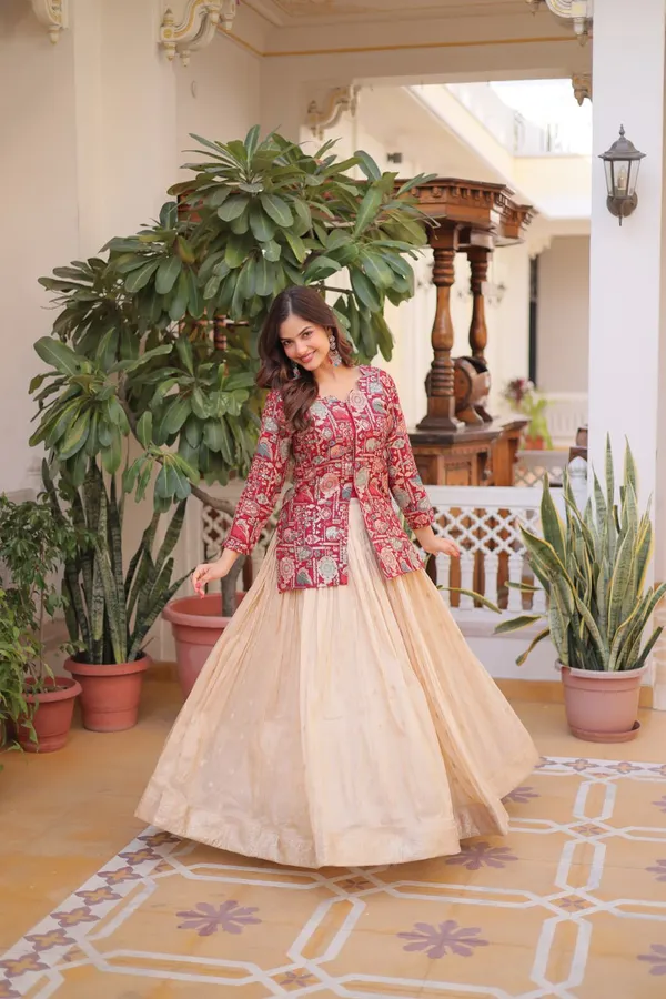 Red_Vichitrasilk_Lehenga_Choli_For_Women
