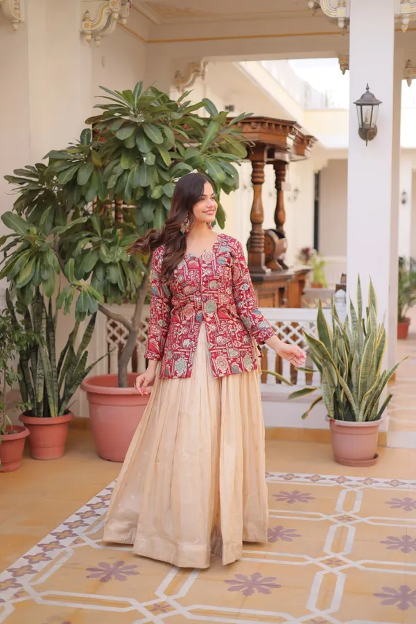 Red_Vichitrasilk_Lehenga_Choli_For_Women