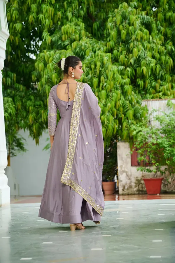 Light_Pueple_Vichitrasilk_Gowns_For_Women
