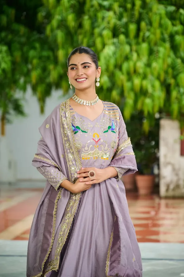 Light_Pueple_Vichitrasilk_Gowns_For_Women