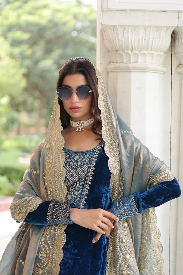 Morpich_Chinnonsilk_Kurti_Pant_For_Women