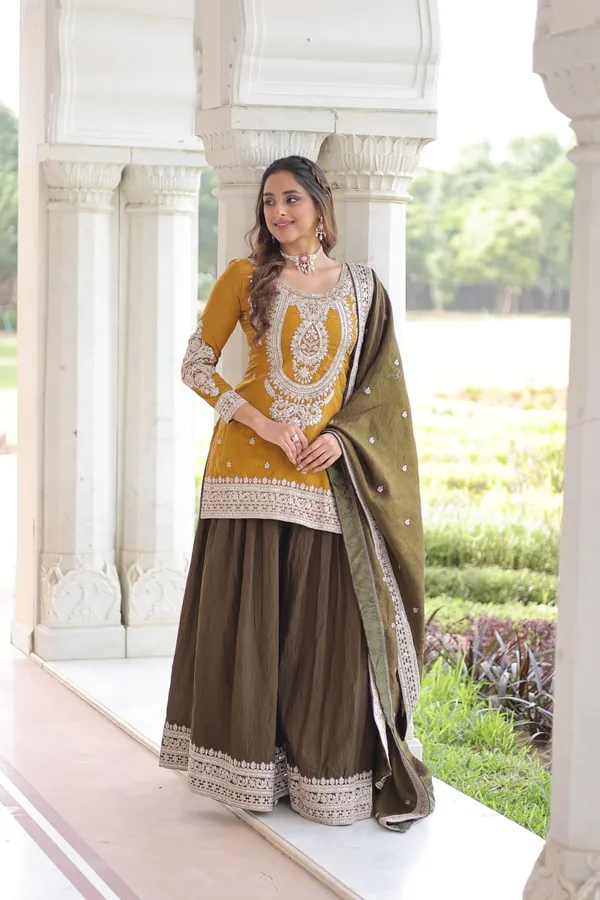 Yellow_Fendy_Sharara_Suit_For_Women