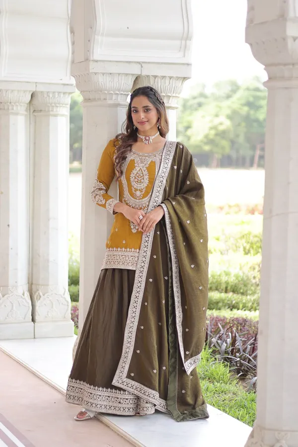 Yellow_Fendy_Sharara_Suit_For_Women