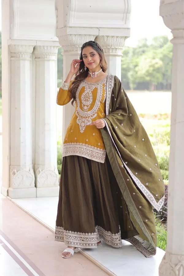 Yellow_Fendy_Sharara_Suit_For_Women