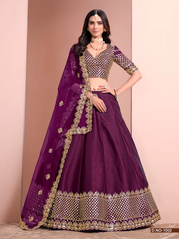 Purple_Artsilk_Lehenga_Choli_For_Women