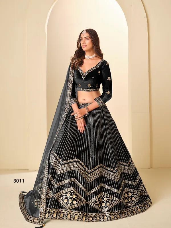 Black_Icevelvet_Lehenga_Choli_For_Women
