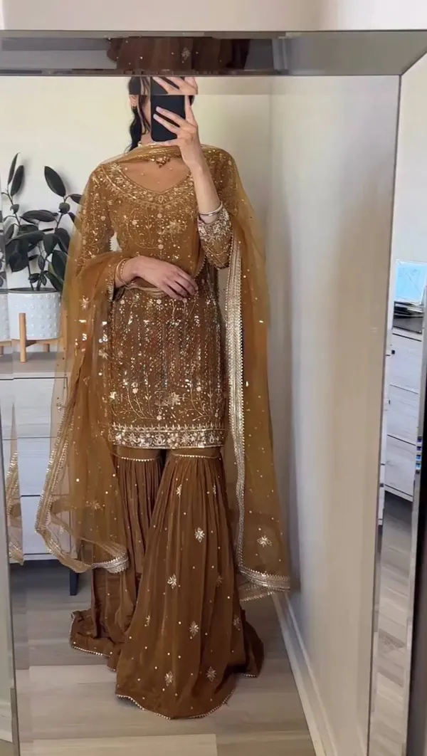 Mehandi_Premium_Fauxgeorgette_Sharara_Suit_For_Women