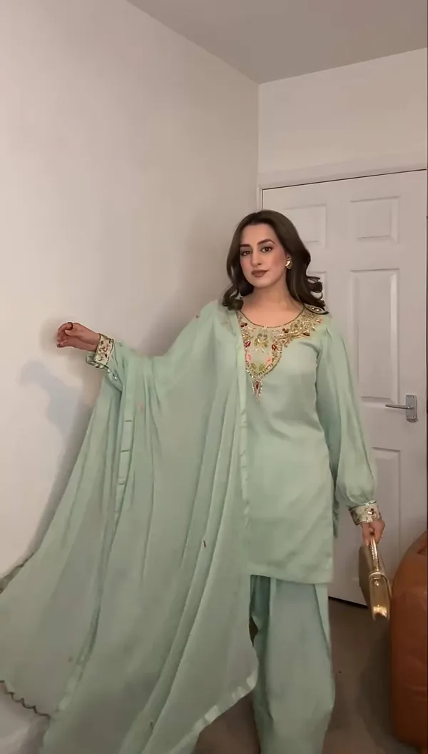 Sky_Blue_Fauxgeorgette_Farshi_Suit_For_Women