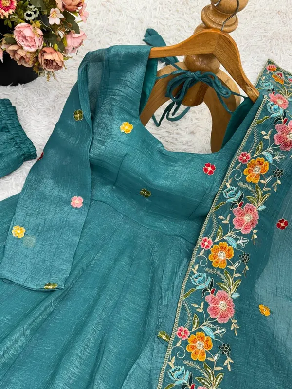Royal_Blue_Ncsilk_Sharara_Suit_For_Women