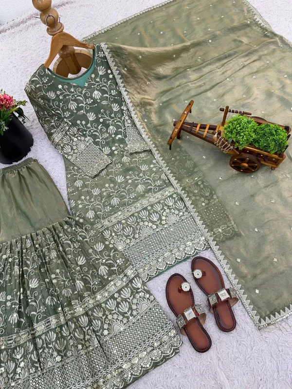 Light_Green_Gmysilk_Kurti_Plazzo_For_Women