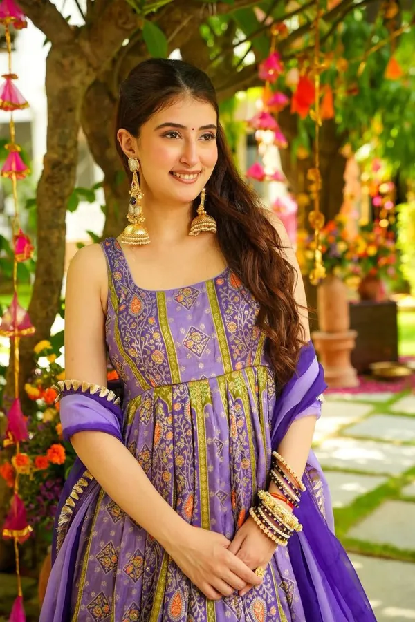 Purple_Designer_Embroidered_Anarkali_Gown_Red_Blue_For_Women