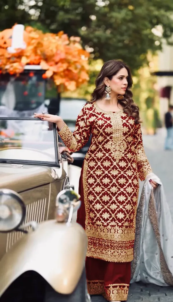 Brown_Premium_Synthetic_Dress_For_Women
