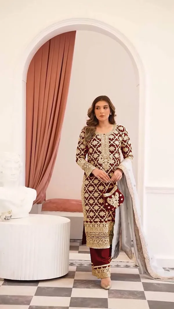Brown_Premium_Synthetic_Dress_For_Women