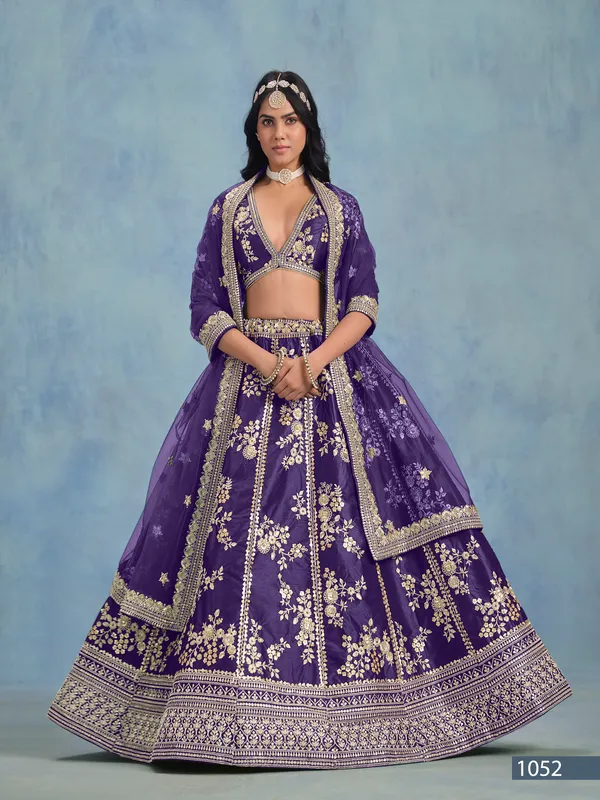 Purple_Artsilk_Lehenga_Choli_For_Women