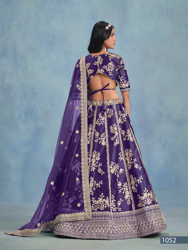 Purple_Artsilk_Lehenga_Choli_For_Women