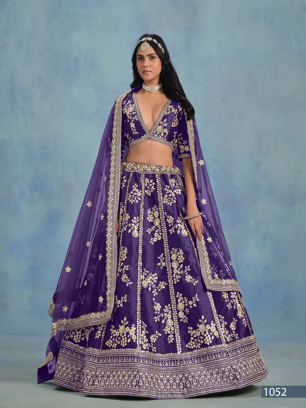 Purple_Artsilk_Lehenga_Choli_For_Women
