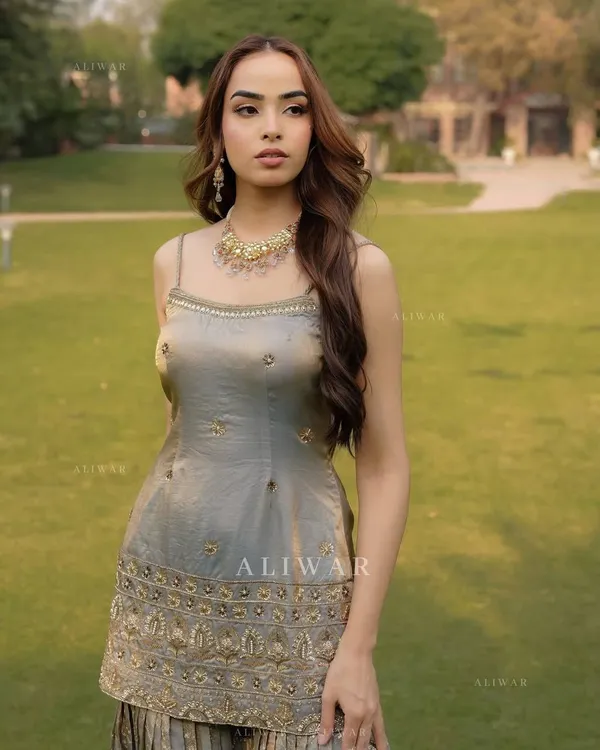 Grey_Embroidered_Georgette_Sharara_Suit_Party_Wear_For_Women
