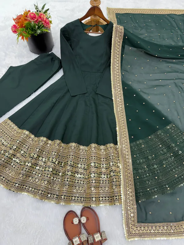 Green_Romansilk_Gowns_For_Women