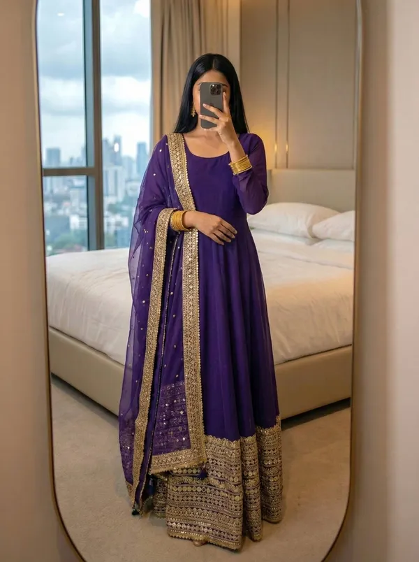 Purple_Romansilk_Gowns_For_Women