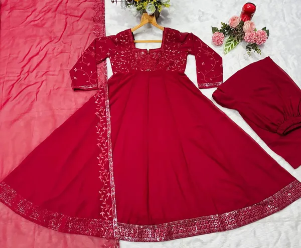 Red_Premium_Synthetic_Anarkali_Gowns_For_Women
