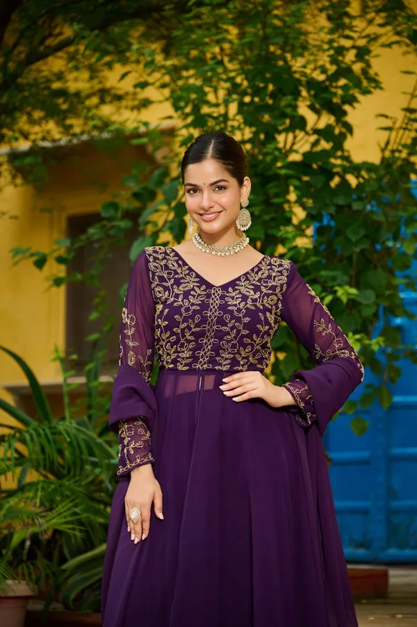 Purple_Premium_Synthetic_Kurtis_Pant_For_Women