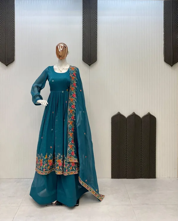 Rama_Green_Premium_Synthetic_Anarkali_Gowns_For_Women