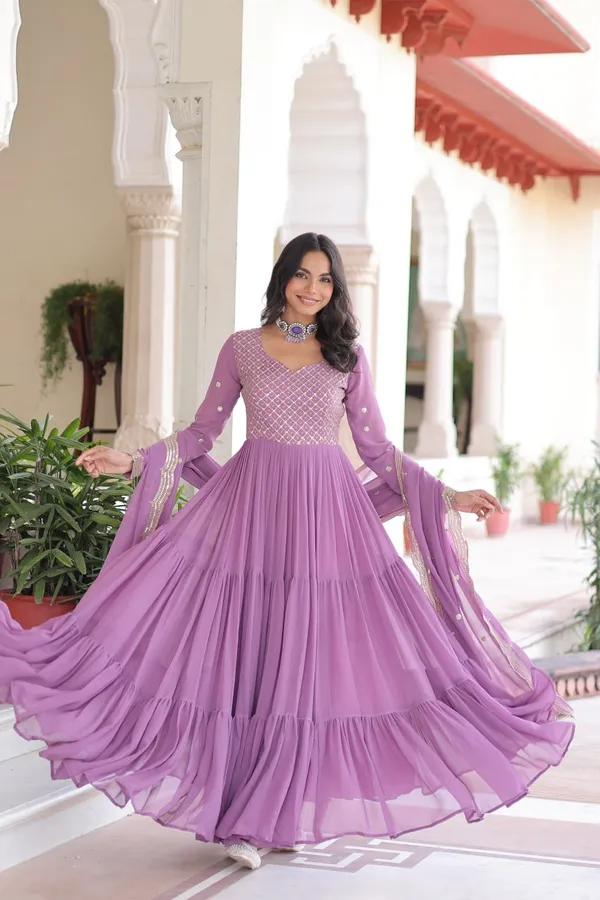 Light_Pink_Premium_Linen_Gowns_For_Women