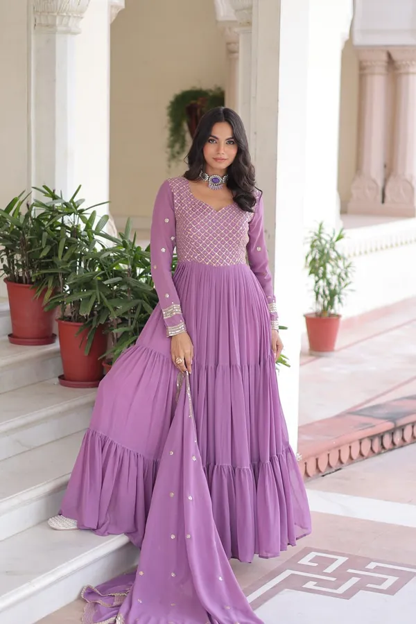 Light_Pink_Premium_Linen_Gowns_For_Women
