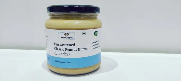Mewalicious_Unsweetened_Classic_Peanut_Butter_Crunchy_Pack_Of_1_(225gm)