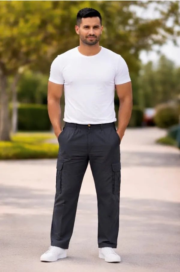 Olive_Green_Mens_Cargos_Cotton_Cargos_For_Men