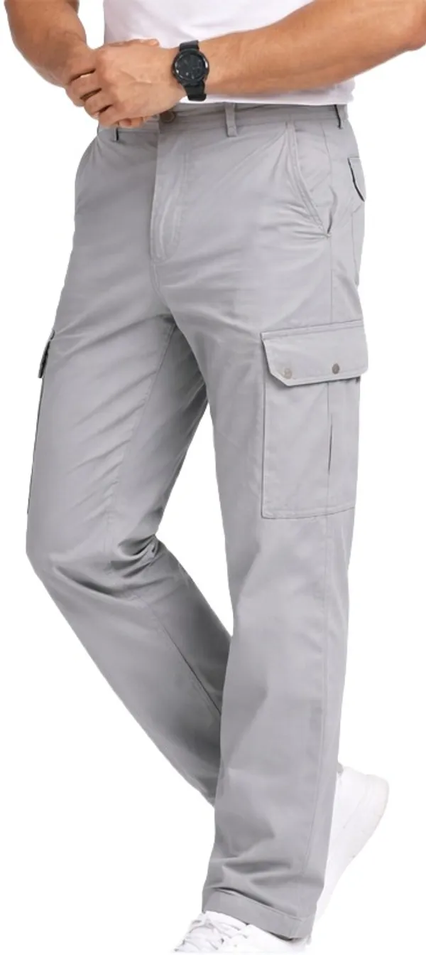 Lite_Grey_Cargo_Cotton_Cargos_For_Men
