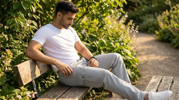 Lite_Grey_Cargo_Cotton_Cargos_For_Men