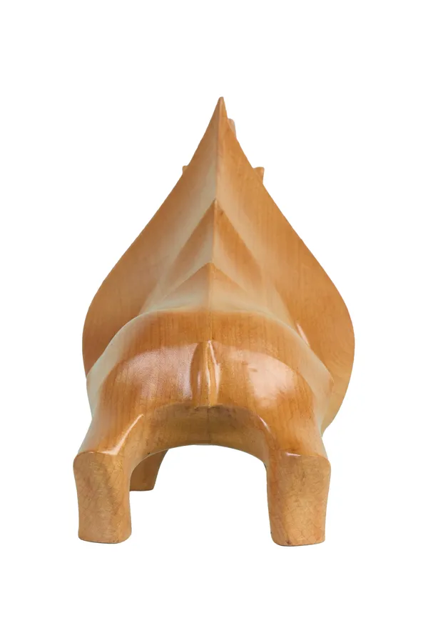 Savannah_Rhino_Pinkish_Brown_Steam_Beech_Luxury_Wooden_Sculptures_For_Home_Decor