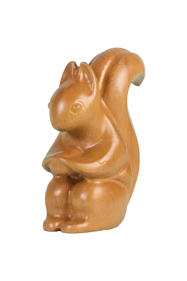 Nutkin_Squirrel_Pinkish_Brown_Steam_Beech_Luxury_Wooden_Sculptures_For_Home_Decor