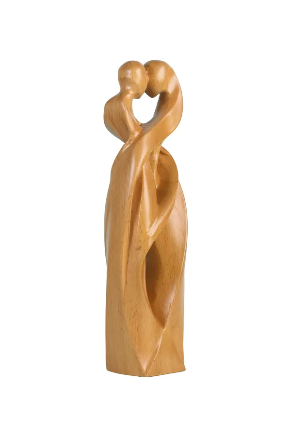 Eternal_Union_Pinkish_Brown_Steam_Beech_Artisan_Wooden_Sculptures_For_Home_Decor