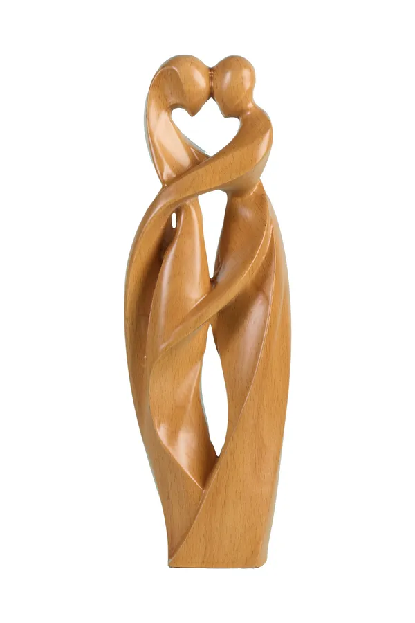 Eternal_Union_Pinkish_Brown_Steam_Beech_Artisan_Wooden_Sculptures_For_Home_Decor