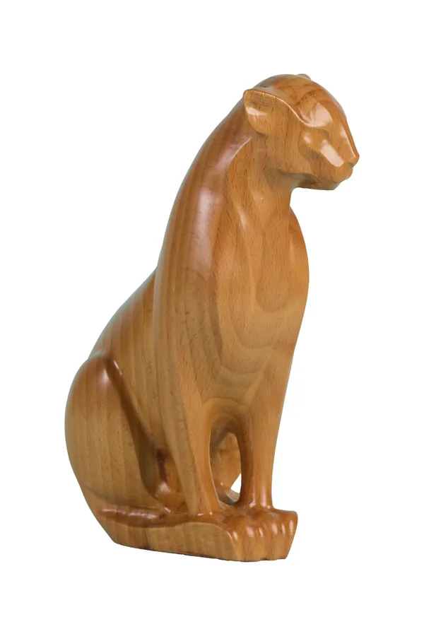 Shadow_Jaguar_Pinkish_Brown_Steam_Beech_Luxury_Wooden_Sculptures_For_Home_Decor