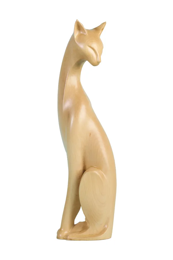 Koa_Cat_F_Cream_Beige_Maple_Luxury_Wooden_Sculptures_For_Home_Decor